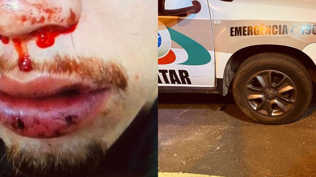 Homem “apanha” do próprio irmão após agredir esposa em Criciúma