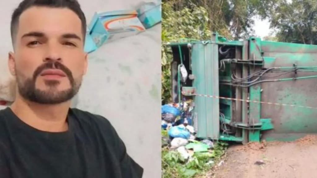Identificado trabalhador que morreu atropelado por caminhão de lixo
