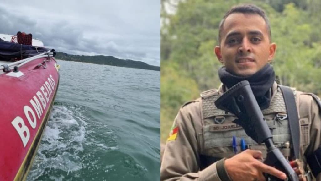 Buscas por soldado gaúcho desaparecido no mar de SC continuam