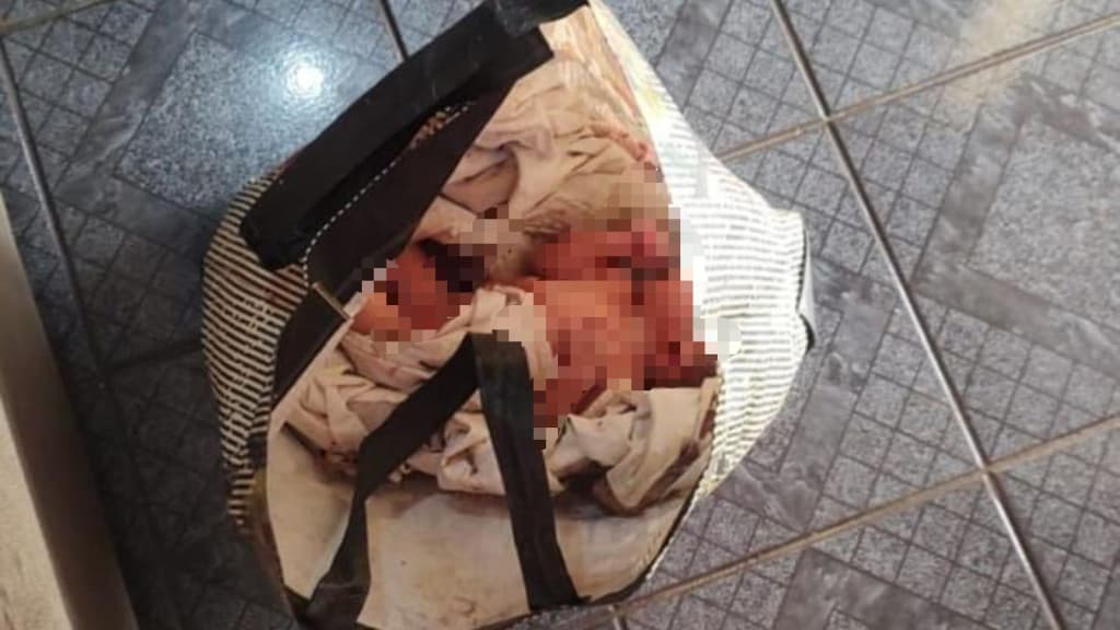 Pedreiro encontra recém-nascido dentro de sacola com cordão umbilical