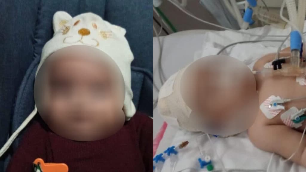 Pai mata bebê de colo estrangulado após se irritar com choro