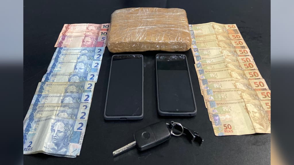Traficante preso em Balneário Camboriú droga de luxo avaliada em R$ 35 mil