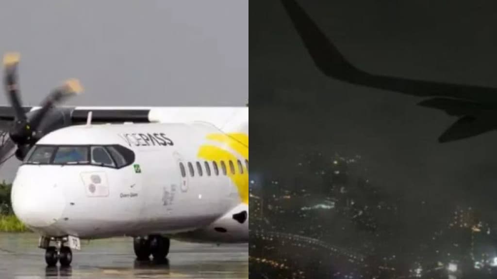 AGORA: Avião da Voepass tem pane elétrica e faz pouso de emergência
