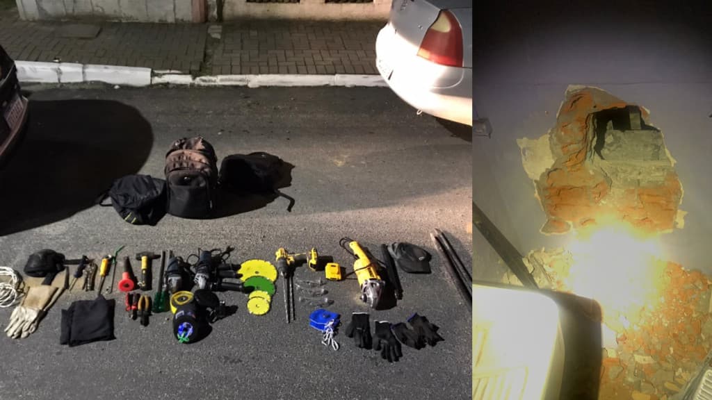 Quadrilha tenta invadir o Sicoob em Itapema, mas todos acabam presos
