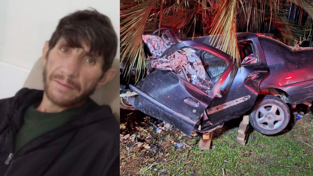 Motorista perde o controle e morre ao bater em árvore na SC-418