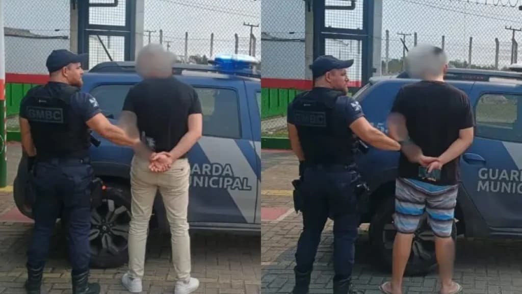 Dois foragidos da justiça são capturados pela Guarda Municipal em Balneário Camboriú