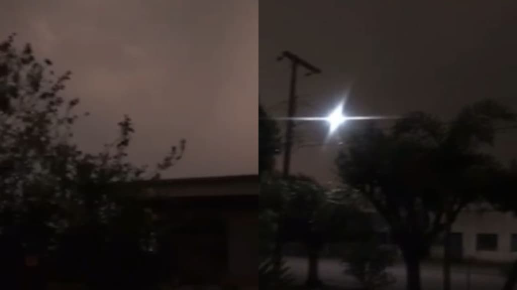 Dia vira noite e causa cenário “de filme” em cidade do Paraná