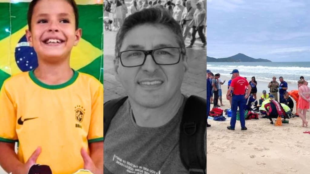 “Herói até o fim”: escola pede orações e menino continua desaparecido no mar em Bombinhas