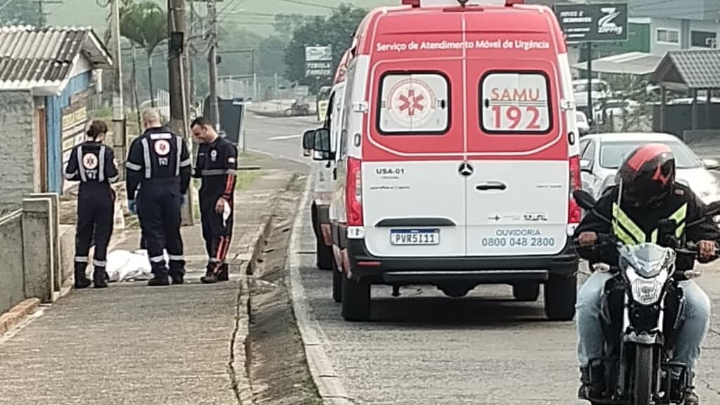 Homem morre após passar mal em rodovia de Criciúma