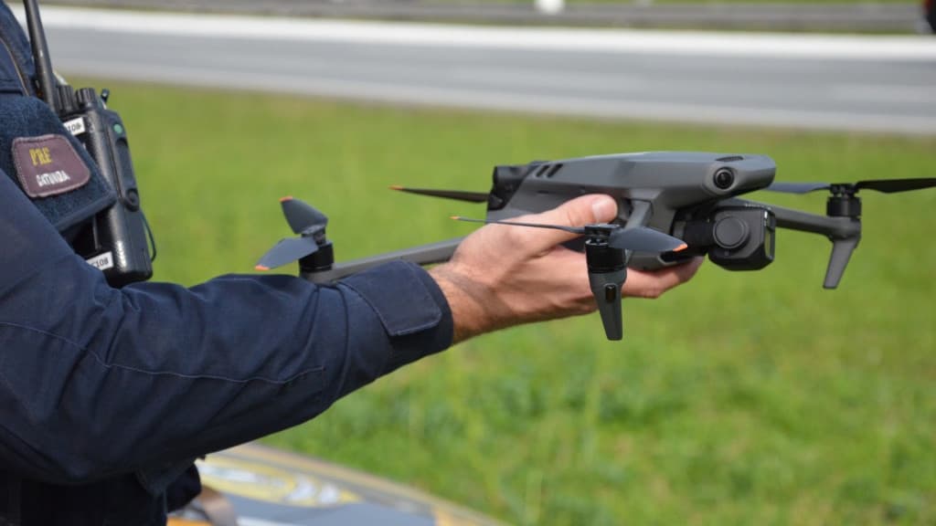 PRF inicia fiscalização com drones nas rodovias catarinenses