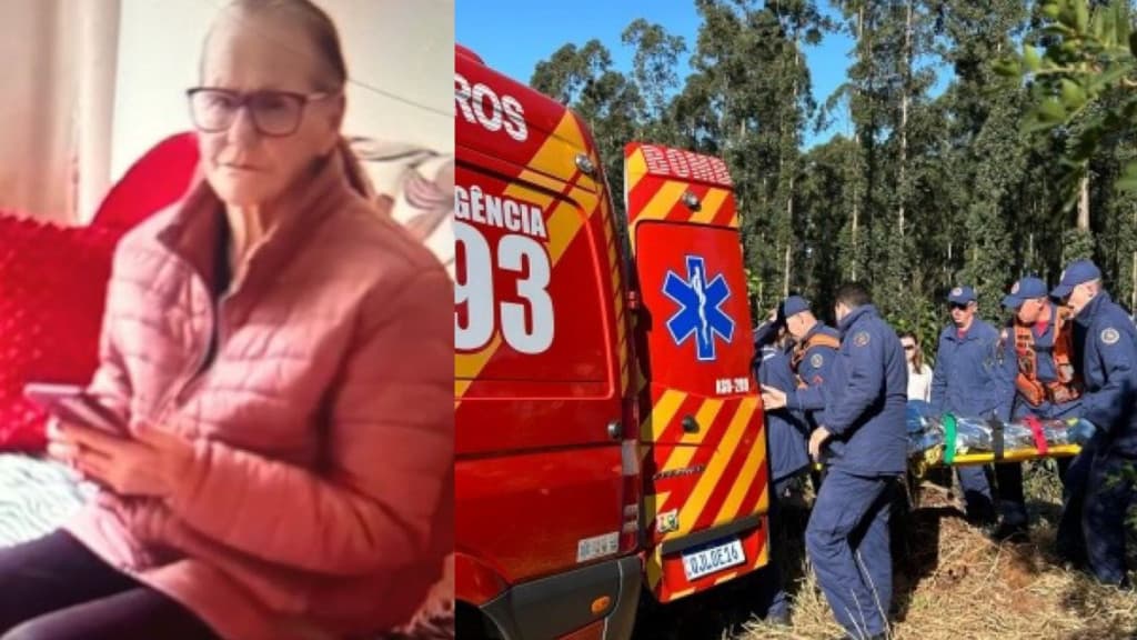 Idosa de 82 anos que estava desaparecida é encontrada em uma área de mata