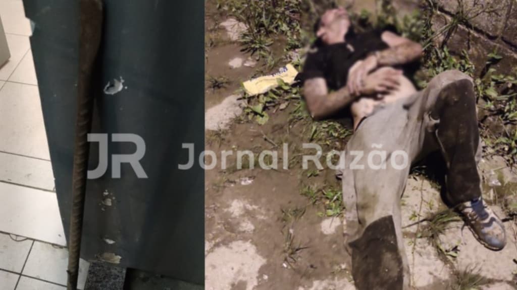 “Chapado de pó”: Homem é baleado após ameaçar clientes e atacar policiais em Florianópolis