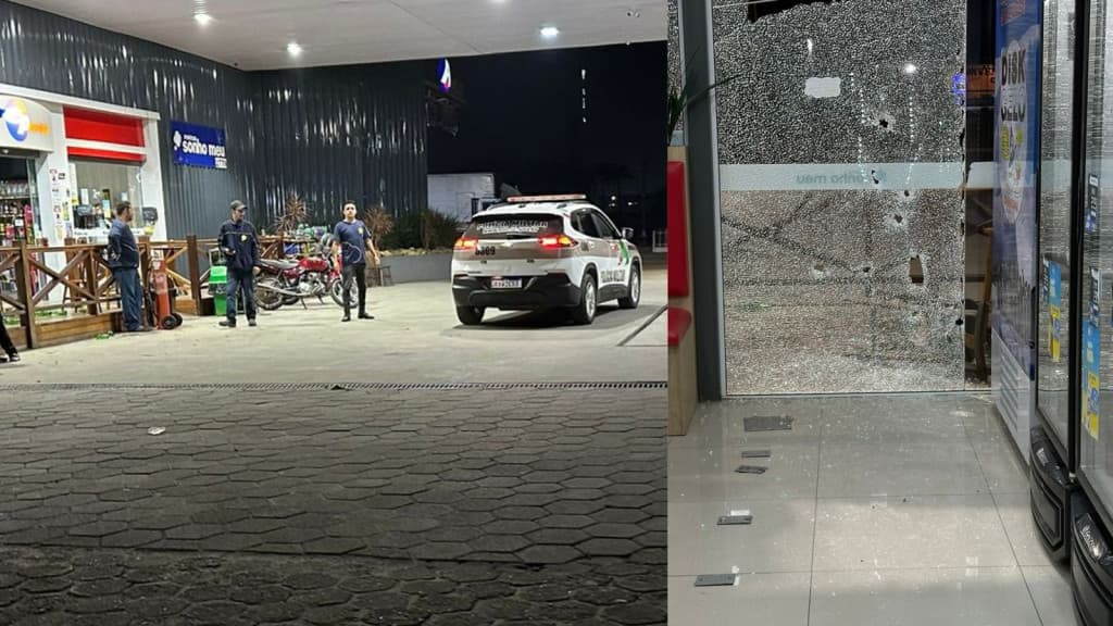 URGENTE: Atirador abre fogo após discussão em posto de combustíveis de Canelinha