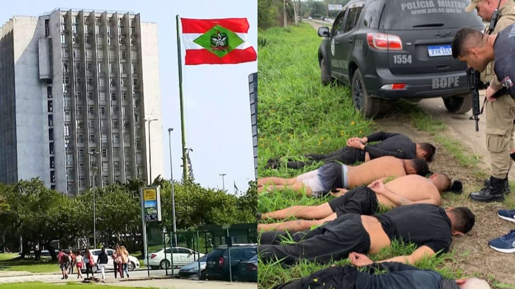 “Linha dura contra o crime”: TJSC e MPSC colocam 18 bandidos na cadeia após ataques em Florianópolis