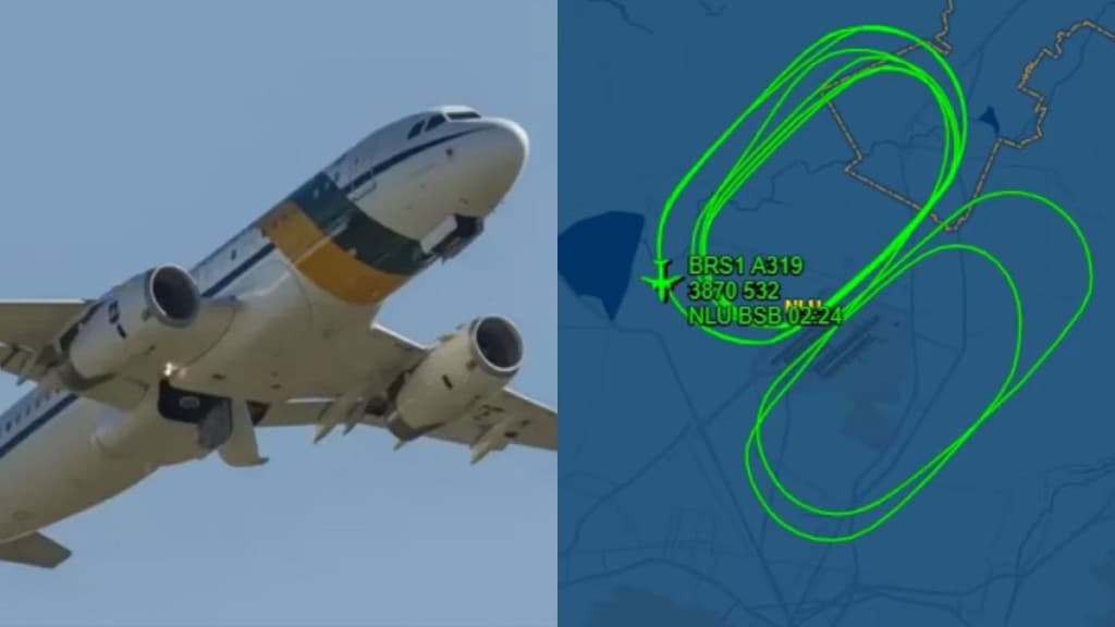 “Voando em círculos”: Avião de Lula apresenta problemas após decolagem no México