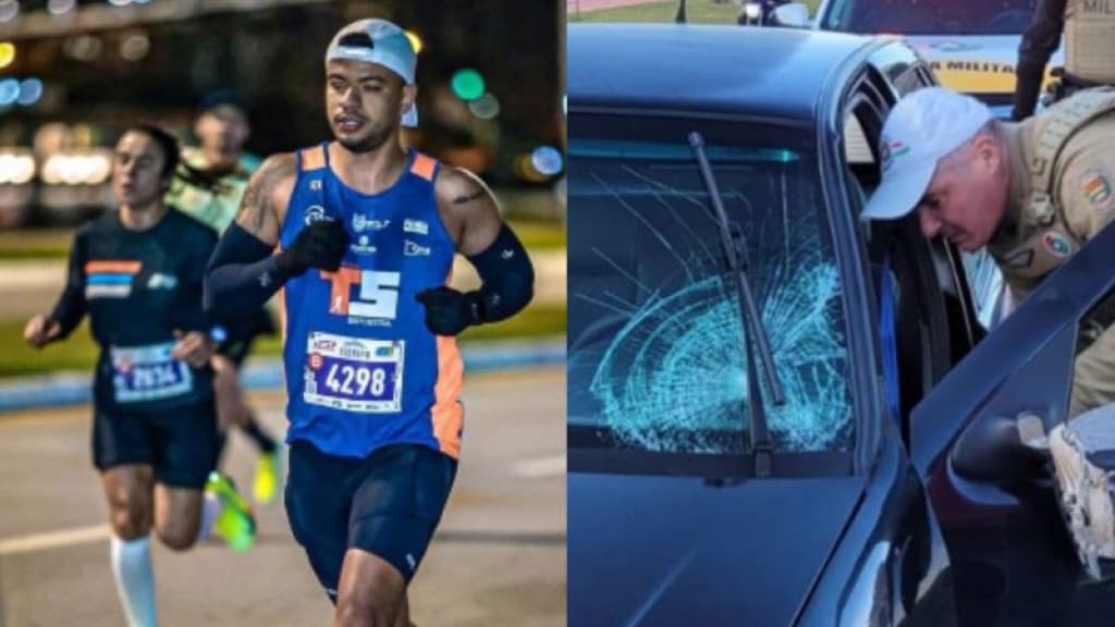 “Quase voltei para casa no caixão”: Atleta atropelado por motorista bêbado recebe alta em Florianópolis