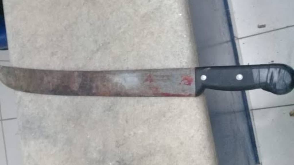 Briga com facão termina em tentativa de homicídio em Blumenau