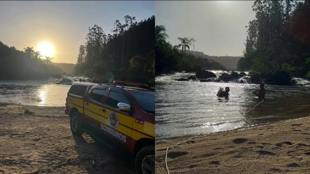 Jovem sai para nadar com amigos e acaba morto em cachoeira
