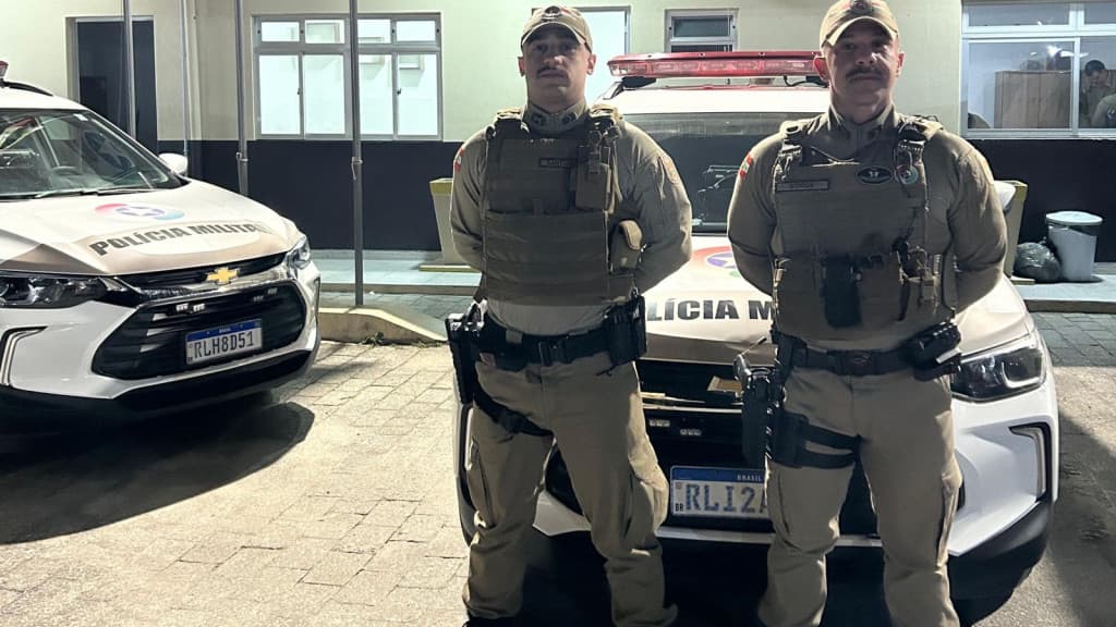 Policiais de Biguaçu protagonizam atitude heróica ao impedir tragédia
