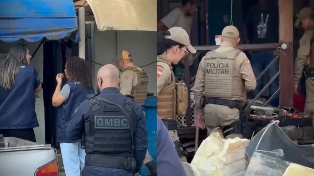 Ferros velhos são alvos de fiscalização durante operação em Balneário Camboriú