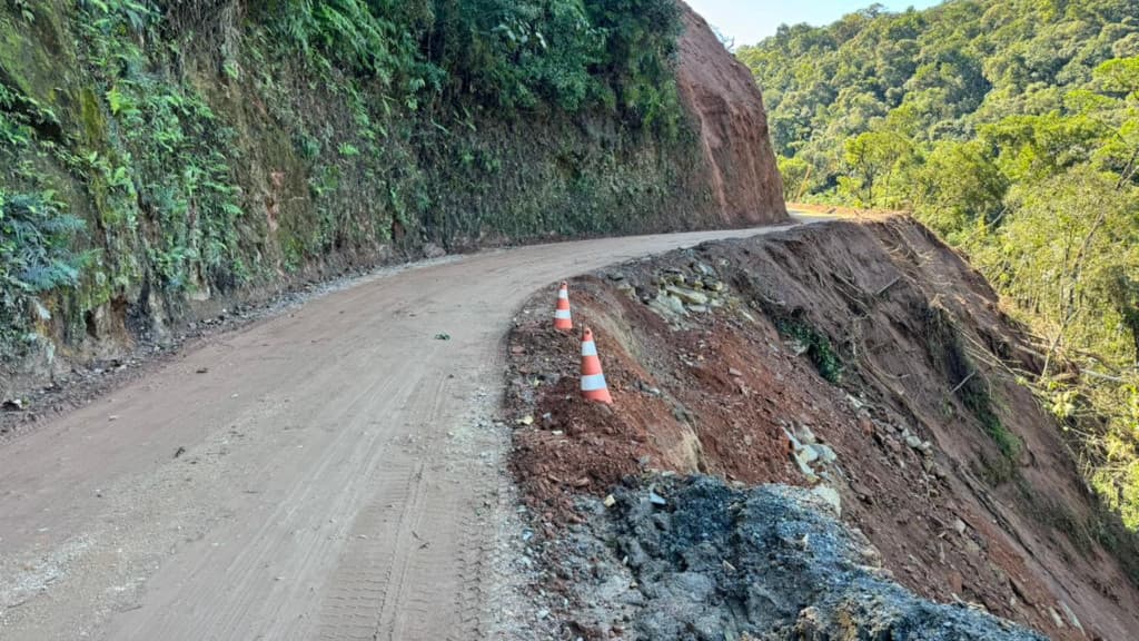 SC-408 será interditada em Major Gercino para obras até sexta-feira
