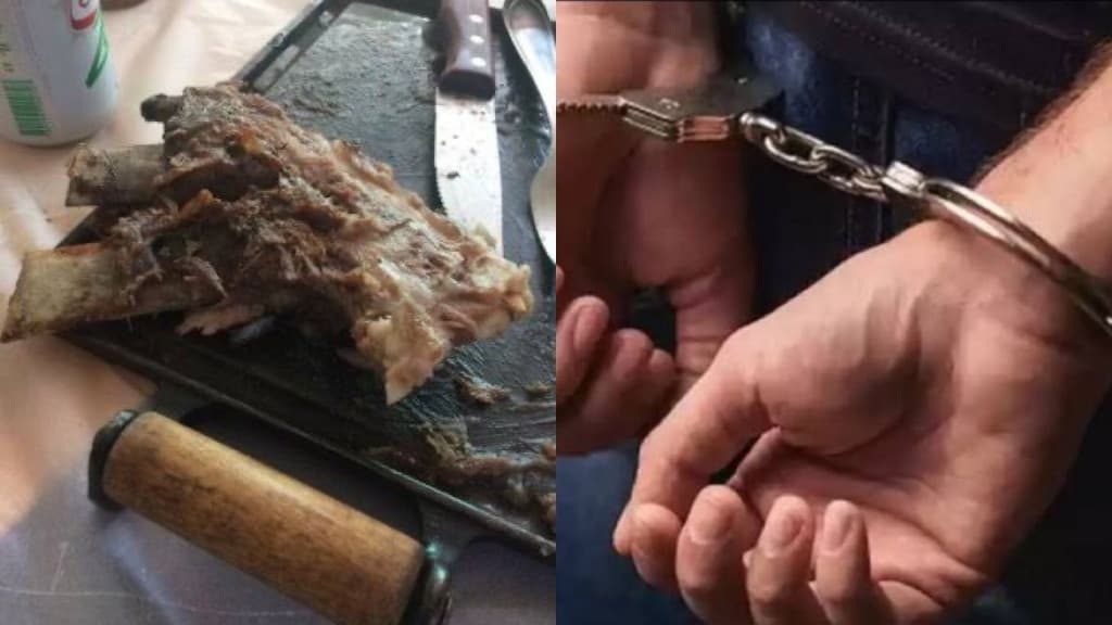 Mulher prepara almoço para marido e apanha por deixar carne dura em Itapema