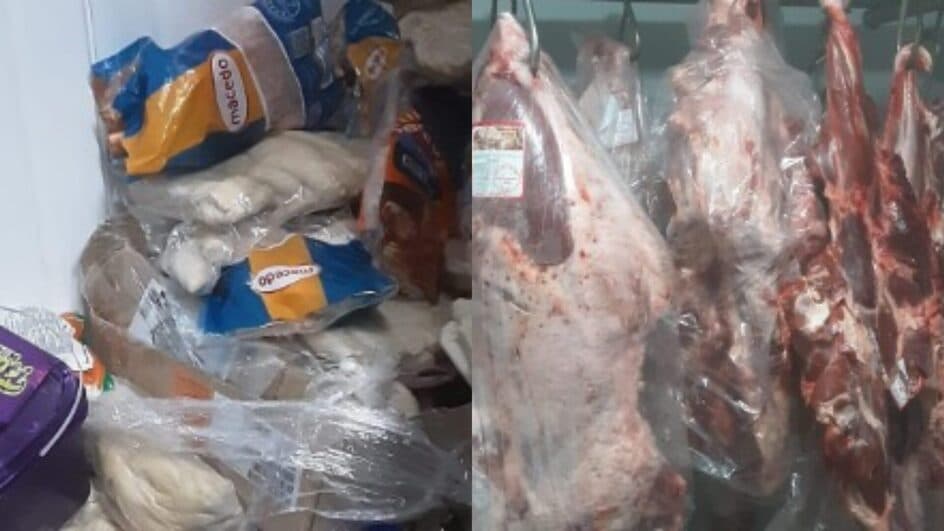 Mercados são flagrados vendendo carne carne sem procedência e vencida