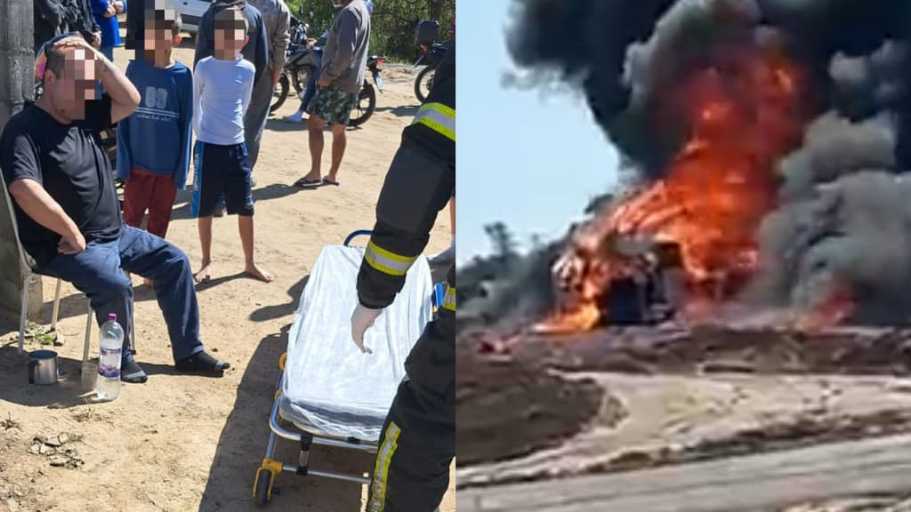 Boa notícia: trabalhador escapou de trágica explosão na BR-101 em SC