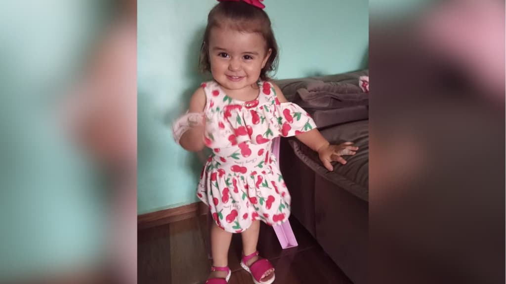 Milagre em SC: família recebe “a melhor notícia” após menina de 2 anos beber soda cáustica