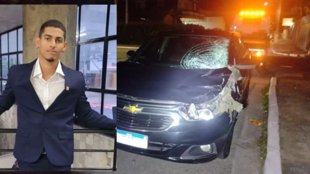 Jovem morre atropelado e motorista de aplicativo foge sem prestar socorro, em Florianópolis