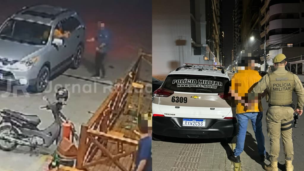 Autor de ataque a tiros em Canelinha queria matar homem que estava no banheiro de posto