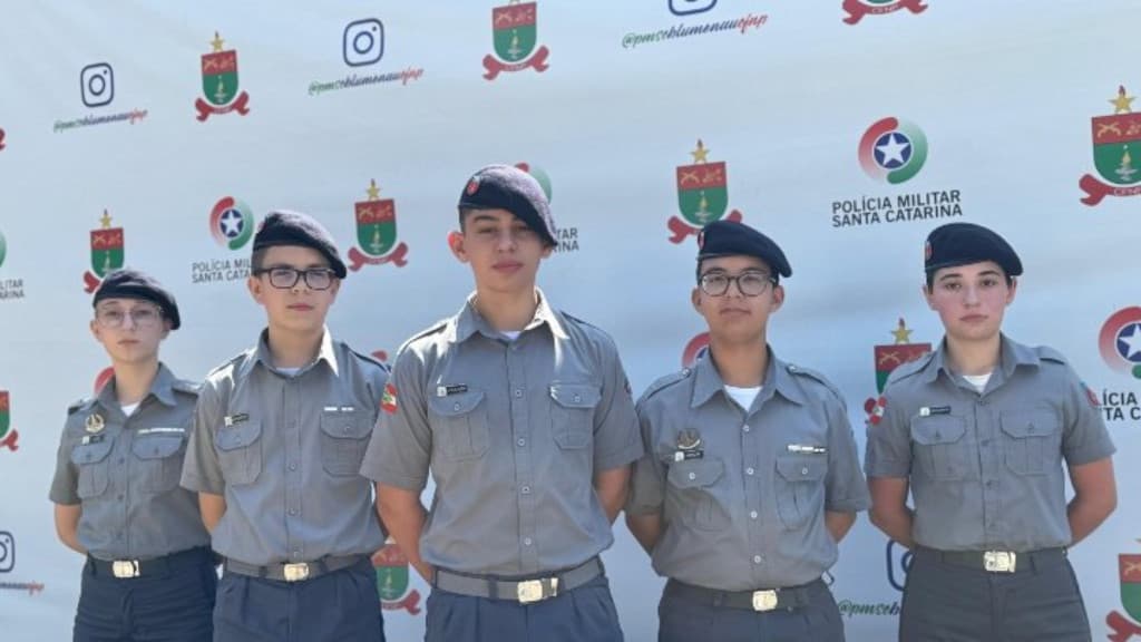 Colégio Militar da PMSC tem vagas abertas para 2025