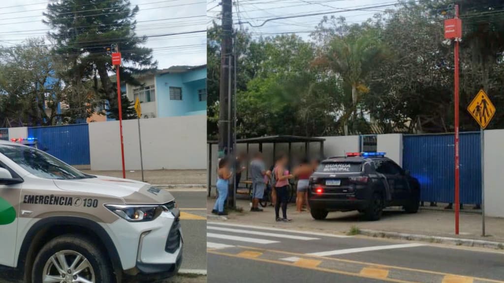 Mãe provoca pânico ao tentar invadir escola de Florianópolis para “ataque” de vingança