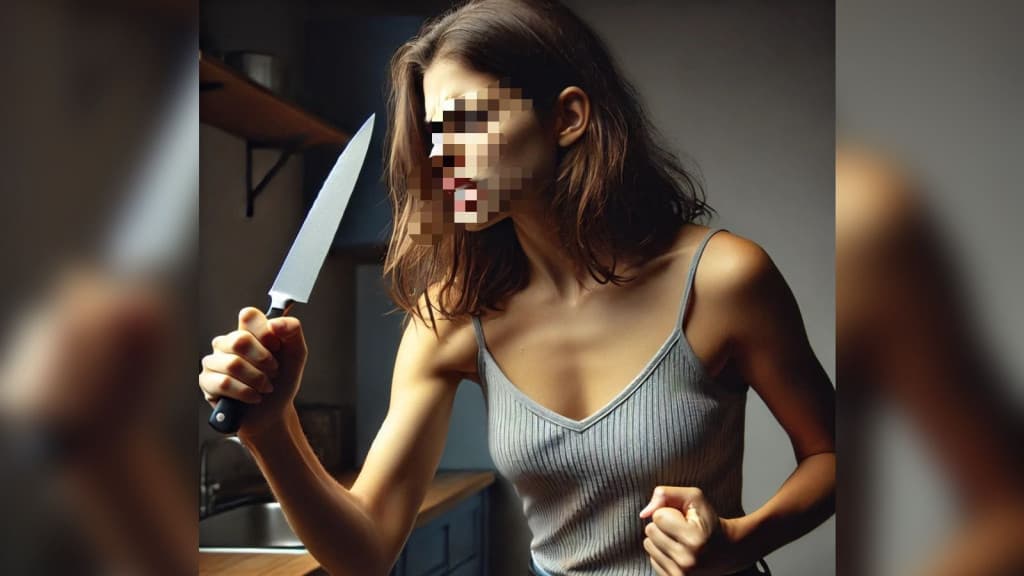 “Eu amo ele”: Mulher esfaqueia marido nas costas após reatar relacionamento