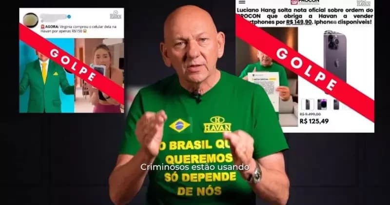 Google é obrigado a bloquear anúncios falsos sobre a Havan e Luciano Hang