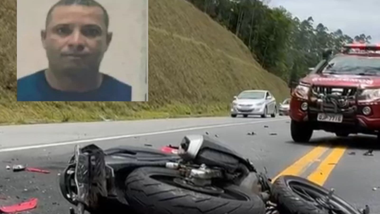 Identificado motociclista que morreu após ter braço amputado em grave acidente na BR-470 