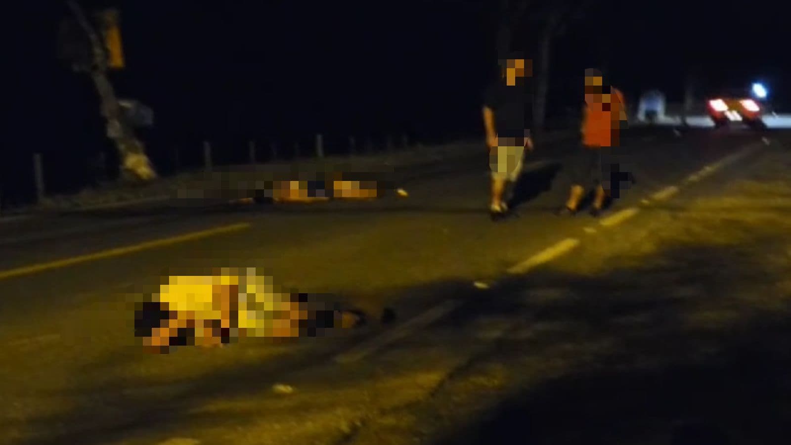 Passageiro de motocicleta morre em grave acidente na SC-414