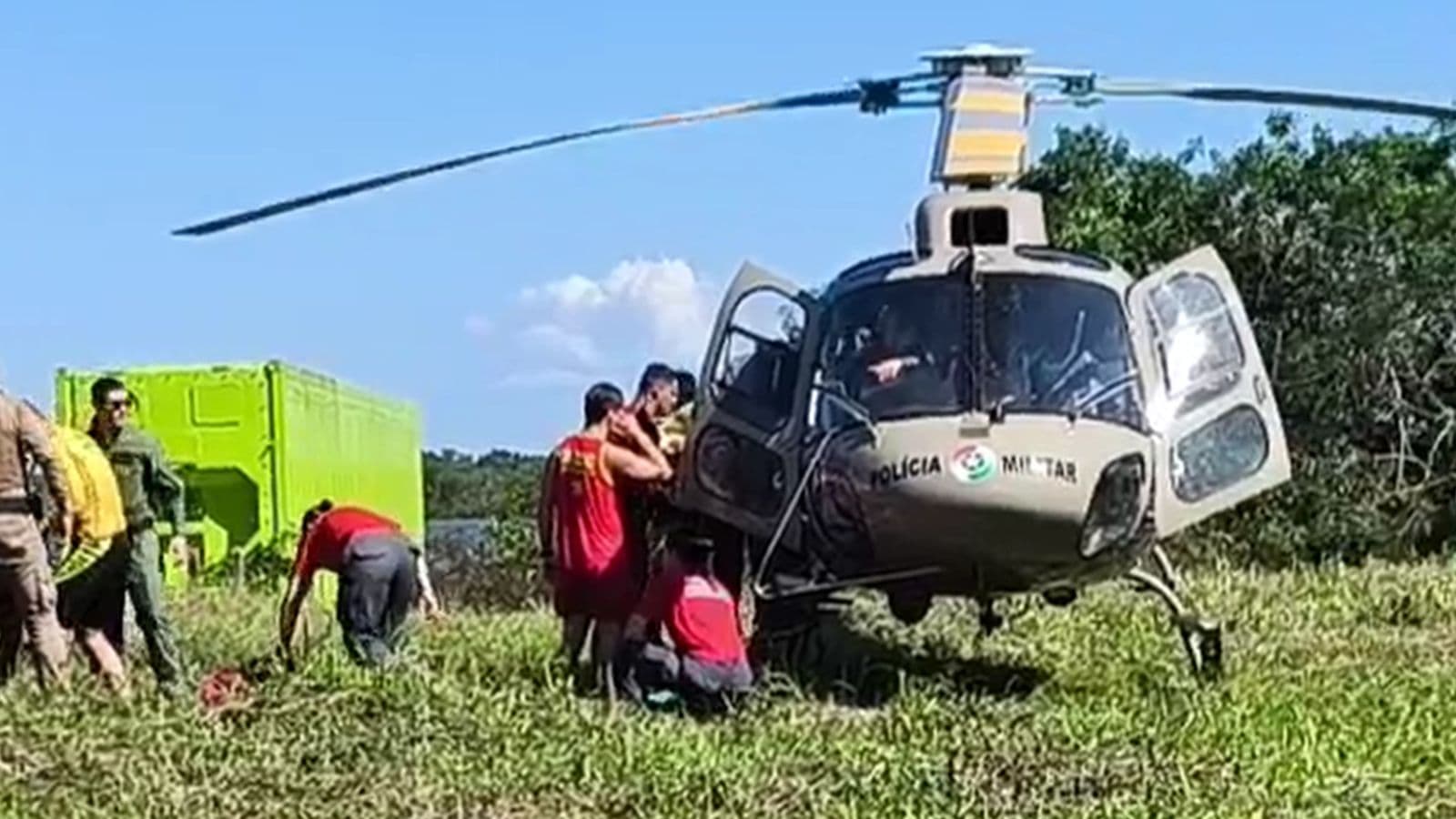 Bebê morre após lancha inflável virar em São Francisco do Sul
