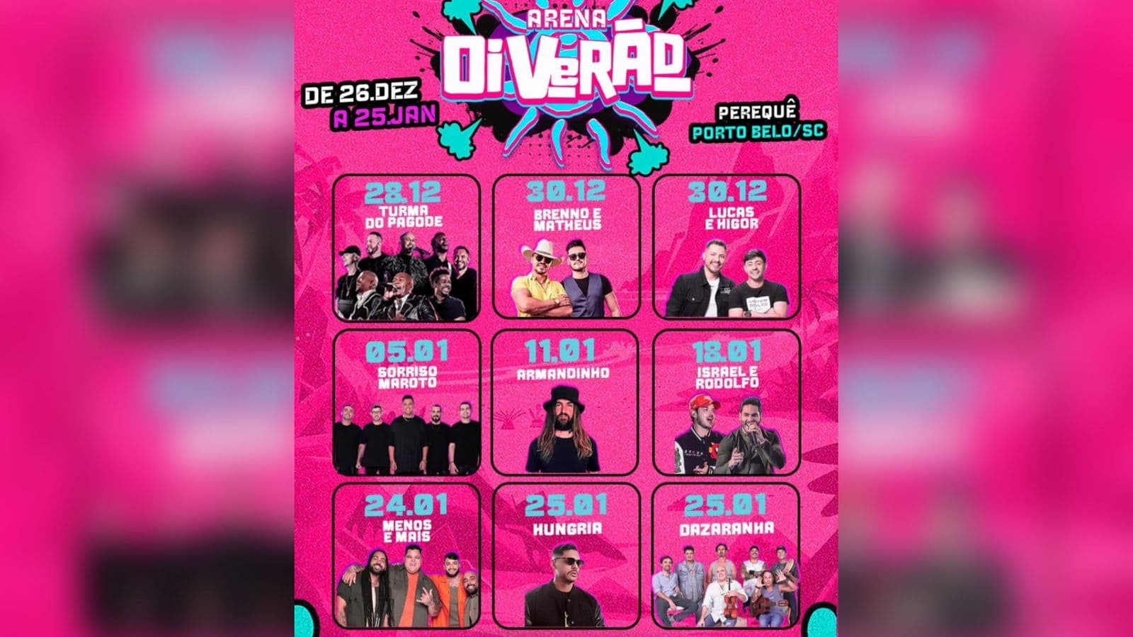 “Oi Verão”: O evento que vai agitar o litoral com 30 dias de pura diversão e grandes atrações