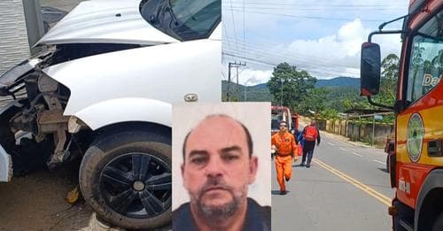 Motorista bate carro em muro e morre após sofrer parada cardiorrespiratória em São João Batista