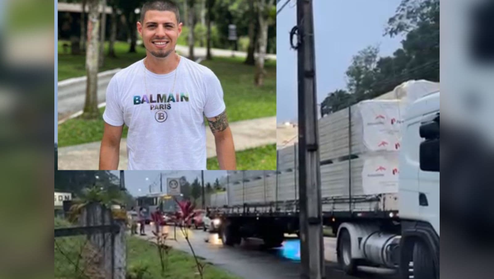 Motociclista morre em grave acidente com caminhão em Joinville