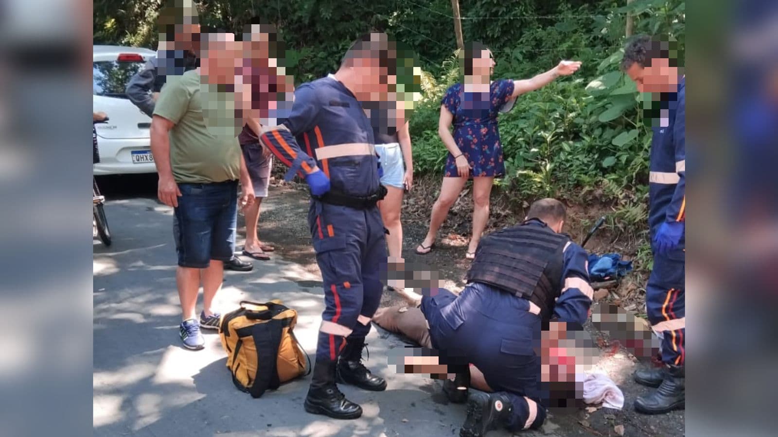 Mulher morre após acidente de bicicleta no Morro da Brava em Itajaí