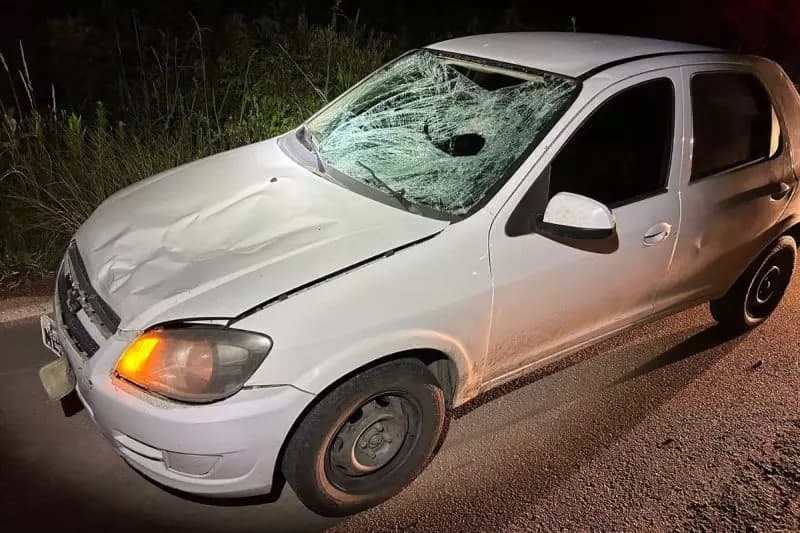 Homem morre atropelado por veículo na SC-114