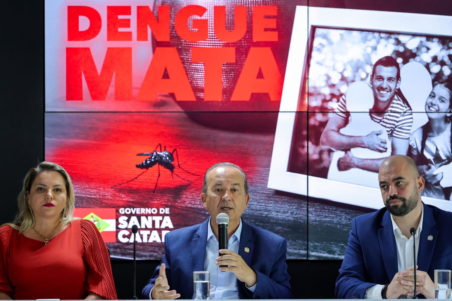 Governador Jorginho Mello apresenta plano de combate à dengue e alerta sobre gravidade