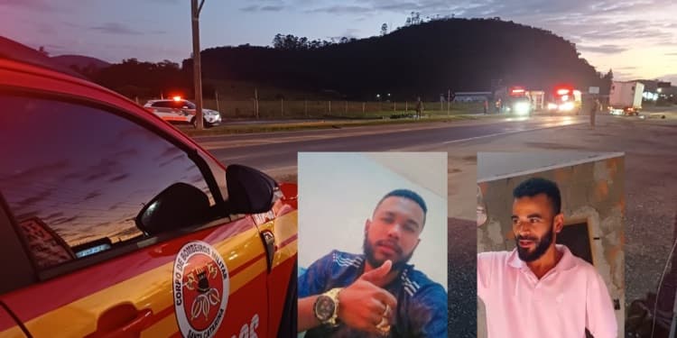 Identificados os jovens mortos em acidente na SC-410; motorista fugiu do local