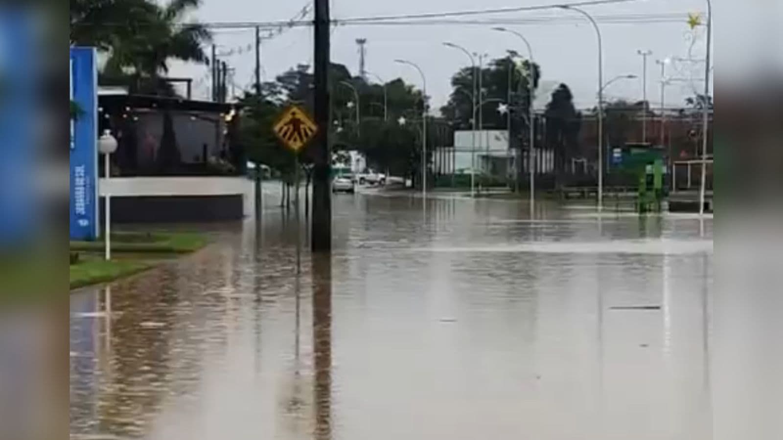 Chuvas intensas causam alagamentos em Jaraguá do Sul