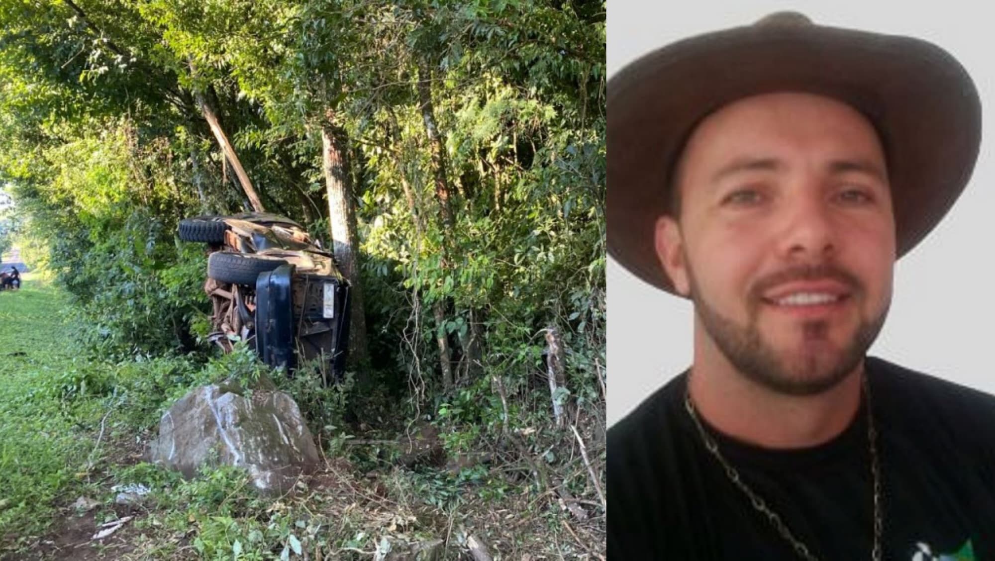 Tragédia na BR-153: motorista morre ejetado após capotamento em Concórdia