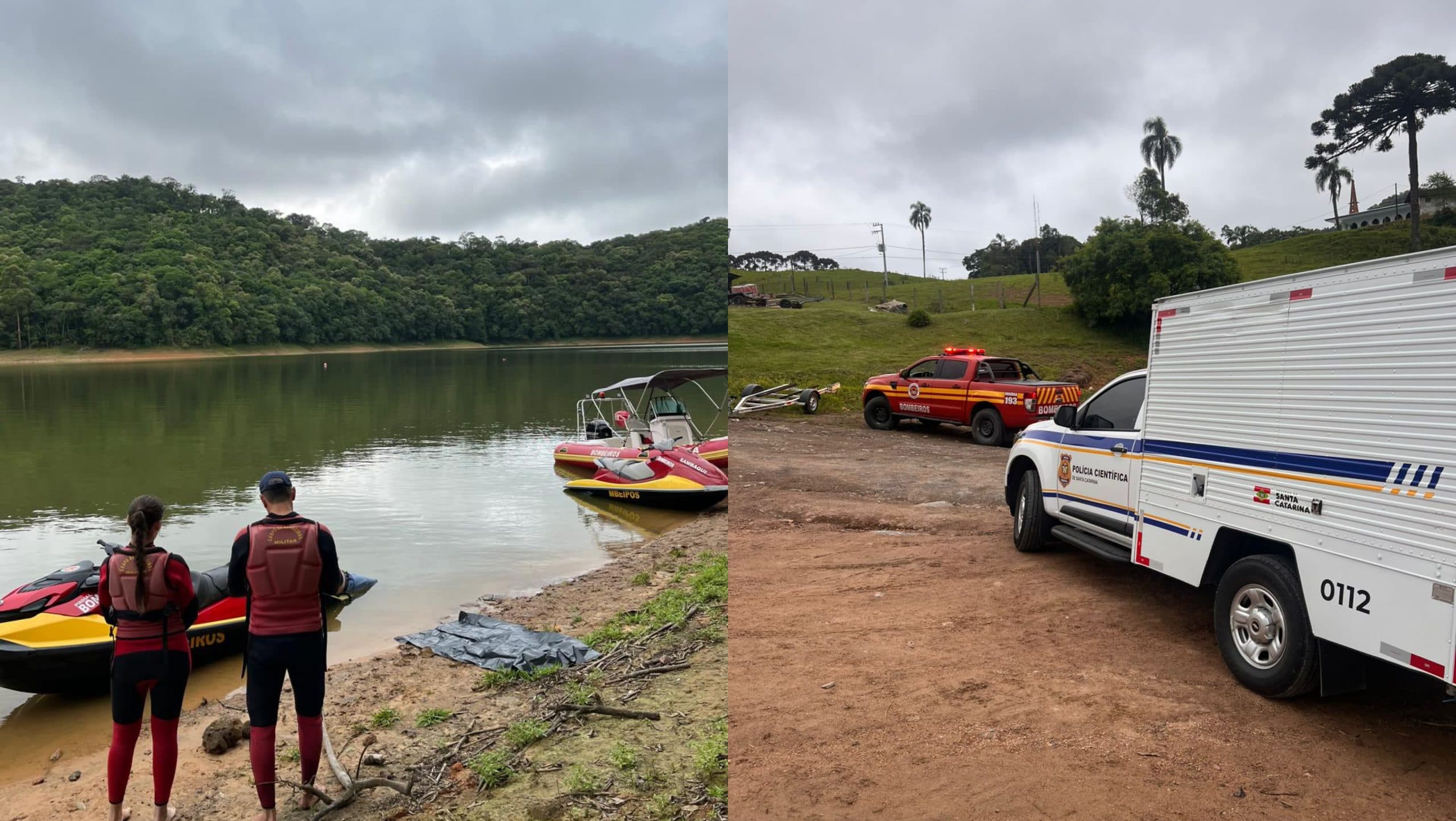 Busca termina em tragédia: Corpo de homem é resgatado após cinco dias na Barragem de Palmeiras
