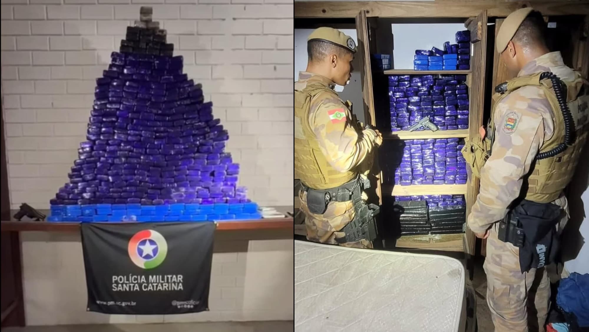 Operação desmonta esquema de drogas com mais de 200 kg de maconha em Blumenau