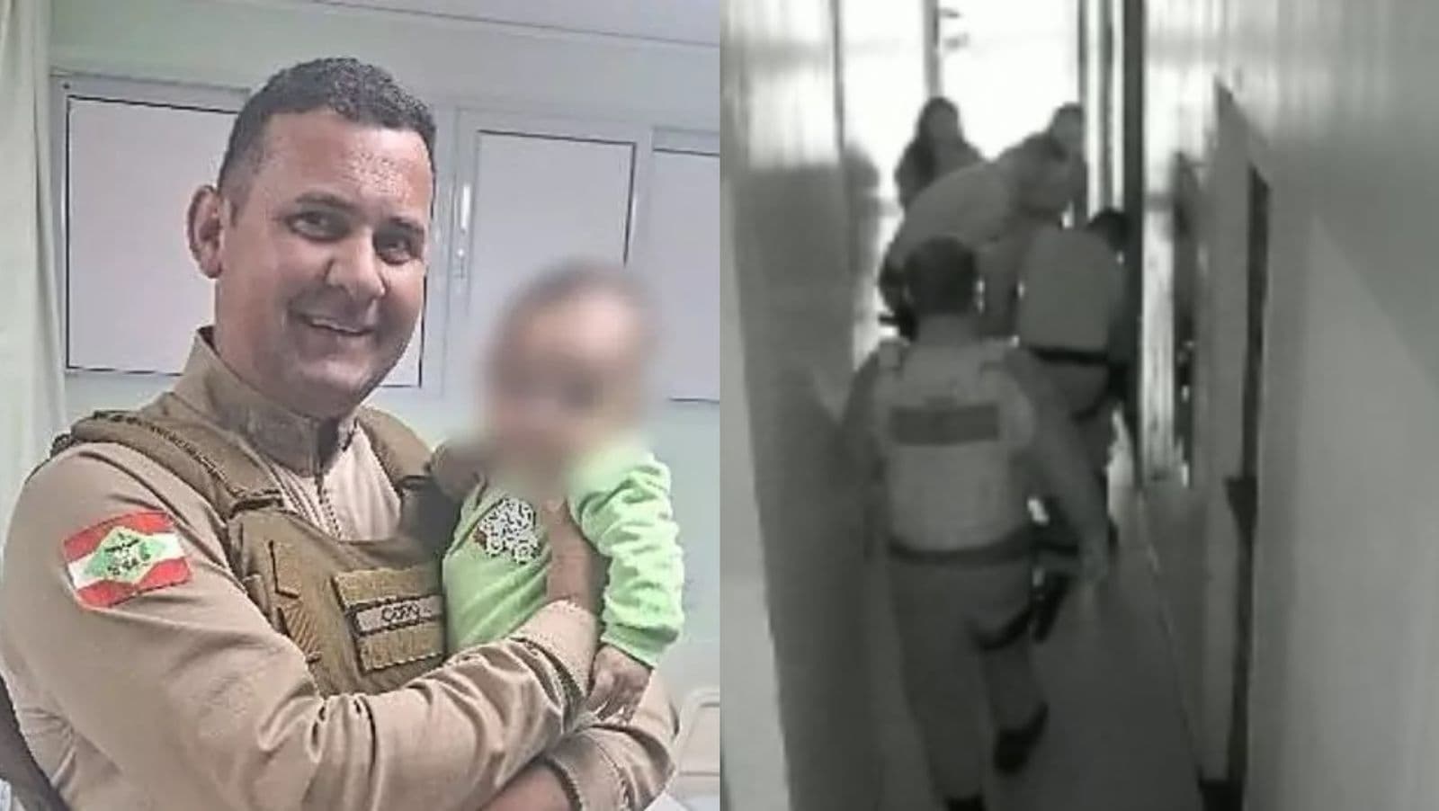 “Voltou a respirar”: Policial salva bebê engasgado com leite materno em Santa Catarina